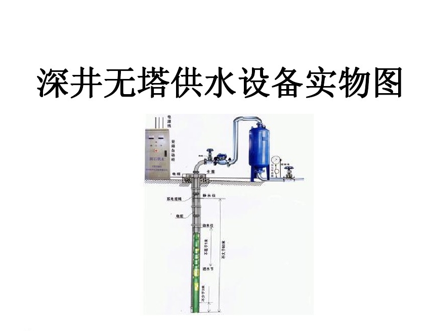 四平铁东区井泵无塔式供水设备